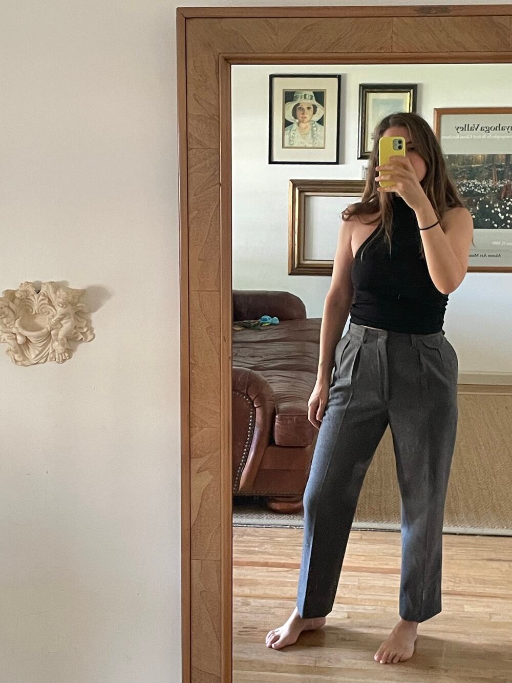 Ralph Lauren Vintage Wool Pleated Trousers